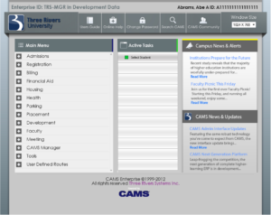 A screenshot of the completed CAMS Enterprise Aesthetic Update