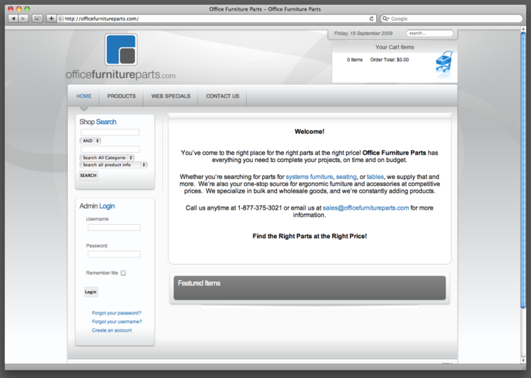 Screenshots of clients that were using DMIMS in 2009.