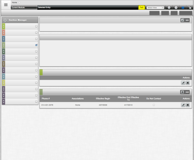 An image depicting an early iteration of the Mosaic user interface and user experience design.